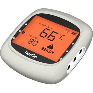 HerQs Easybbq Pro - Digitalt Kødtermometer - Bluetooth - Trådløs - App - Grill & Køkken HerQs Easybbq Pro - Digitalt Kødtermometer - Bluetooth - Trådløs - App - Grill & Køkken