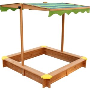 AXI Lily Sandkasten - Verstellbares Dach - 118x118x118cm AXI Lily Sandkasten - Verstellbares Dach - 118x118x118cm