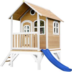 Maison de jeux AXI Classic Tom - Maison de jardin en bois - Marron/blanc/bleu Maison de jeux AXI Classic Tom - Maison de jardin en bois - Marron/blanc/bleu