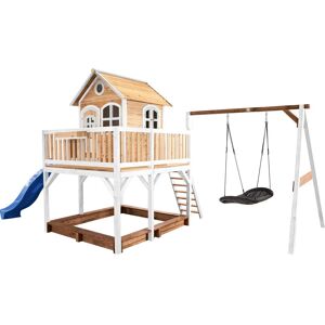 Maison de Jeu AXI Liam avec Balancoire Roxy - Maison en Bois pour Enfants - Publicité Maison de Jeu AXI Liam avec Balancoire Roxy - Maison en Bois pour Enfants - Publicité