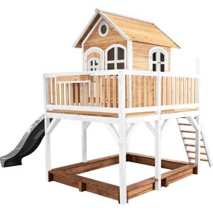 AXI Classic Liam Spielhaus - Holzhaus, Sandkasten, Rutsche 228cm AXI Classic Liam Spielhaus - Holzhaus, Sandkasten, Rutsche 228cm