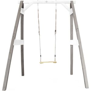 AXI Holzschaukel - FSC Hemlock - Grau/Weiß - Kinderspielgerät AXI Holzschaukel - FSC Hemlock - Grau/Weiß - Kinderspielgerät