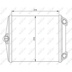 NRF 54248 Radiator - E-Class W124 NRF 54248 Radiator - E-Class W124