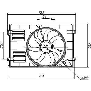 NRF 47925 Fan Motor - Car Cooling Fan - VW, Audi, Seat, Skoda NRF 47925 Fan Motor - Car Cooling Fan - VW, Audi, Seat, Skoda