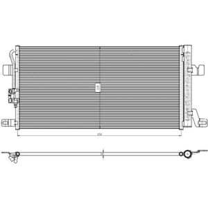 NRF NRF 350463 Ilmastointikonvektori - Yhteensopiva R1234yf & R134a NRF NRF 350463 Ilmastointikonvektori - Yhteensopiva R1234yf & R134a