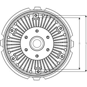 Embrayage de ventilateur de radiateur NRF 49777 - Électronique - Publicité Embrayage de ventilateur de radiateur NRF 49777 - Électronique - Publicité