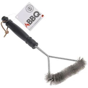 Brosse en Acier Inoxydable Van der Meulen 1371024 - Accessoire Barbecue Extérieur - Publicité Brosse en Acier Inoxydable Van der Meulen 1371024 - Accessoire Barbecue Extérieur - Publicité