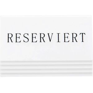 Securit Vita Akryl Reservtavlor - 5 st. Securit Vita Akryl Reservtavlor - 5 st.