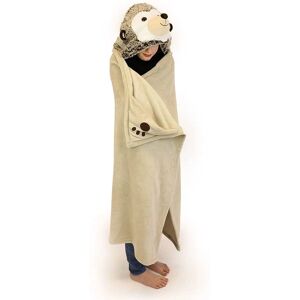 Couverture à capuche et moufles pour enfants Hedgehog - Déguisement animal en peluche - Publicité Couverture à capuche et moufles pour enfants Hedgehog - Déguisement animal en peluche - Publicité