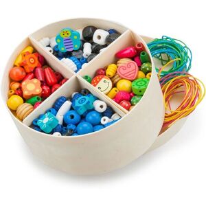 New Classic Toys Wooden Bead Set - 640+ Pieces Art/Craft Toy New Classic Toys Wooden Bead Set - 640+ Pieces Art/Craft Toy