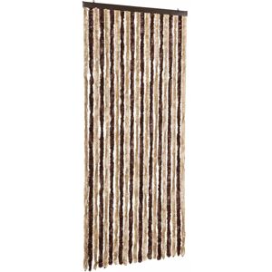 vidaXL Insect Curtain Beige Light Brown 90x220 cm Chenille - Insect Screen vidaXL Insect Curtain Beige Light Brown 90x220 cm Chenille - Insect Screen