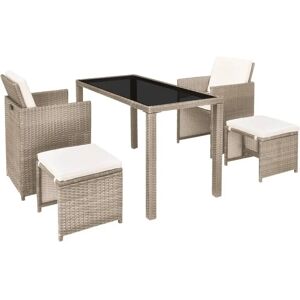ALTRO Nova - Set da Pranzo da Giardino - Beige - Set da Pranzo ALTRO Nova - Set da Pranzo da Giardino - Beige - Set da Pranzo