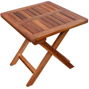 vidaXL Acacia Wood Lounger with Table vidaXL Acacia Wood Lounger with Table