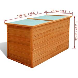 vidaXL Wood Box (42702) 126x72x72 cm vidaXL Wood Box (42702) 126x72x72 cm