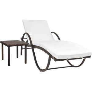 Maisonchic Modello 887456 Sedia da giardino con cuscino e tavolino - Arredo da giardino Maisonchic Modello 887456 Sedia da giardino con cuscino e tavolino - Arredo da giardino