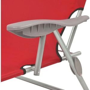 vidaXL Folding Sun Lounger Steel - 42933 vidaXL Folding Sun Lounger Steel - 42933