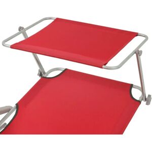 vidaXL Folding Sun Lounger Steel - 42933 vidaXL Folding Sun Lounger Steel - 42933