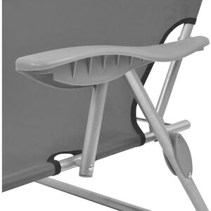 vidaXL Folding Sun Lounger Steel - 42934 vidaXL Folding Sun Lounger Steel - 42934