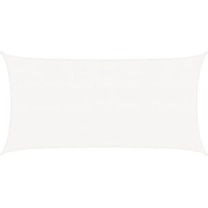 vidaXL White Rectangular Shade Sail 2x4m vidaXL White Rectangular Shade Sail 2x4m