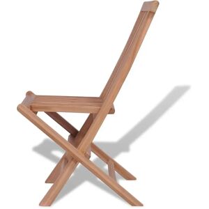 vidaXL Outdoor Chair Teak 4 pcs - Garden, Patio, Foldable vidaXL Outdoor Chair Teak 4 pcs - Garden, Patio, Foldable