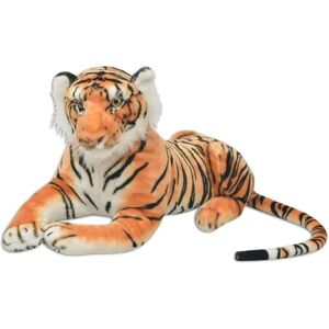 vidaXL Tiger Plüschspielzeug Braun XXL - Plüschspielzeug vidaXL Tiger Plüschspielzeug Braun XXL - Plüschspielzeug