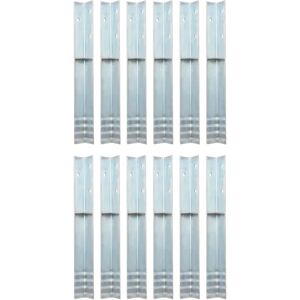 vidaXL L-shaped Ground Anchors Galvanised Steel 12 pcs - Ground Anchors vidaXL L-shaped Ground Anchors Galvanised Steel 12 pcs - Ground Anchors