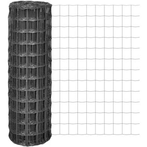 Valla de acero VIDAXL 25x1.2 m Gris - Cerca Valla de acero VIDAXL 25x1.2 m Gris - Cerca