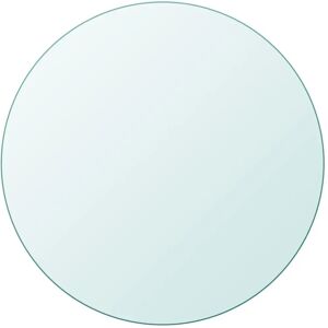 vidaXL Plateau en verre trempé rond 600mm - Plateau - Publicité vidaXL Plateau en verre trempé rond 600mm - Plateau - Publicité