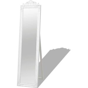 vidaXL White Baroque Style Full-Length Mirror - Mirror vidaXL White Baroque Style Full-Length Mirror - Mirror