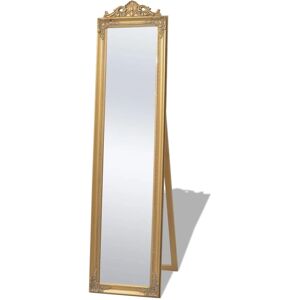 Miroir en pied doré style Baroque vidaXL - Décoration élégante - Publicité Miroir en pied doré style Baroque vidaXL - Décoration élégante - Publicité