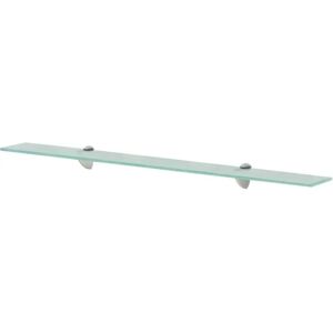 vidaXL 243784 Tempered Glass Floating Shelf - Shelf vidaXL 243784 Tempered Glass Floating Shelf - Shelf