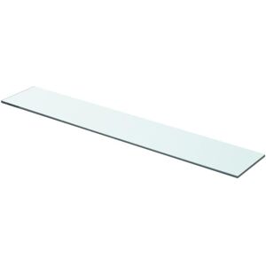 vidaXL Glass Shelf - 70x12 cm - Transparent - Shelf vidaXL Glass Shelf - 70x12 cm - Transparent - Shelf