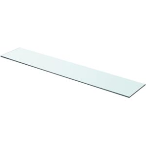 vidaXL Shelf Glass Transparent 80 cm x 15 cm - Shelf vidaXL Shelf Glass Transparent 80 cm x 15 cm - Shelf