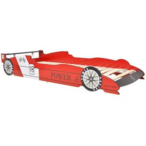 VidaXL Barneseng - Rød Racerbil - Barneseng VidaXL Barneseng - Rød Racerbil - Barneseng