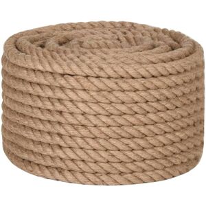 vidaXL Rope 100% Jute 20mm 50m - Rope vidaXL Rope 100% Jute 20mm 50m - Rope