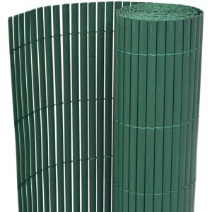 vidaXL Clôture de jardin double face PVC 90x500 cm Vert - Clôture de jardin - Publicité vidaXL Clôture de jardin double face PVC 90x500 cm Vert - Clôture de jardin - Publicité