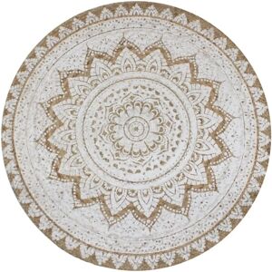 vidaXL Round Braided Jute Area Rug - Floor Carpet vidaXL Round Braided Jute Area Rug - Floor Carpet