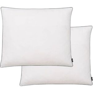 vidaXL Oreillers 2 pcs Rembourrage duvet/plumes Légers 70x60 cm Blanc - Ensemble de Coussins - Publicité vidaXL Oreillers 2 pcs Rembourrage duvet/plumes Légers 70x60 cm Blanc - Ensemble de Coussins - Publicité