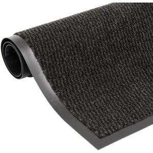 vidaXL Zwarte 40x60 cm stofcontrolemat - Mat vidaXL Zwarte 40x60 cm stofcontrolemat - Mat