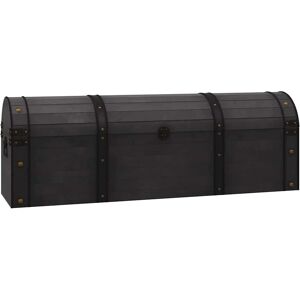 vidaXL Solid Wood Storage Chest Vintage Style 120x30x40cm Cabinet Locker Box vidaXL Solid Wood Storage Chest Vintage Style 120x30x40cm Cabinet Locker Box