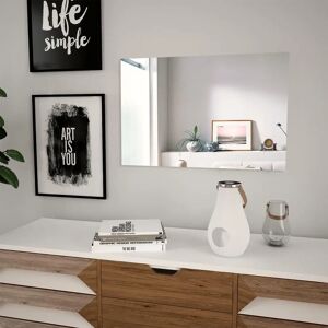 vidaXL Wall Mirror 60x40 cm Rectangular Glass - Wall Mirror vidaXL Wall Mirror 60x40 cm Rectangular Glass - Wall Mirror