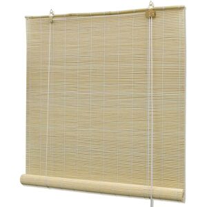 vidaXL Bamboo Roller Blind 150x160cm Natural - Window Curtain vidaXL Bamboo Roller Blind 150x160cm Natural - Window Curtain