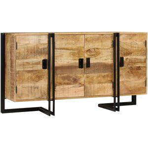 vidaXL Buffet en bois de mangue - 150x40x80 cm - Mobilier de rangement durable - Publicité vidaXL Buffet en bois de mangue - 150x40x80 cm - Mobilier de rangement durable - Publicité