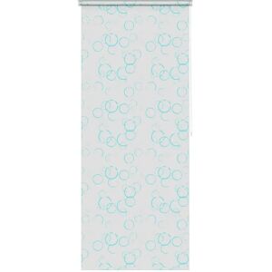 vidaXL White Bubble 120x240cm Shower Roller Blind - Shower Curtain/Roller Blind vidaXL White Bubble 120x240cm Shower Roller Blind - Shower Curtain/Roller Blind