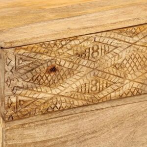 vidaXL 246144 Mango Wood TV Cabinet - Durable Storage for TV & Decor vidaXL 246144 Mango Wood TV Cabinet - Durable Storage for TV & Decor