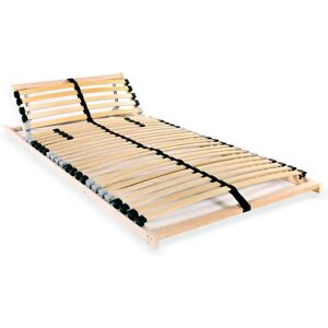 vidaXL Bedbodem met 28 latten - 7 zones - 80x200cm vidaXL Bedbodem met 28 latten - 7 zones - 80x200cm