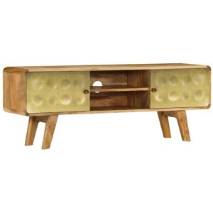 vidaXL Mango Wood Retro TV Cabinet - 120x30x45 cm vidaXL Mango Wood Retro TV Cabinet - 120x30x45 cm