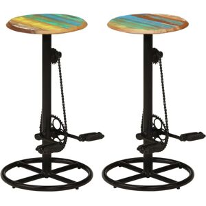 VidaXL 246412 Recyceltes Holz Hocker - Bar Typ VidaXL 246412 Recyceltes Holz Hocker - Bar Typ