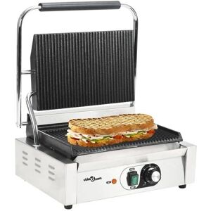 vidaXL Grill Panini Stal nierdzewna 2200W 43x30.5x52cm vidaXL Grill Panini Stal nierdzewna 2200W 43x30.5x52cm