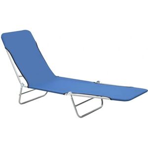 vidaXL Stahl Faltliegestühle - Blau (44299) vidaXL Stahl Faltliegestühle - Blau (44299)
